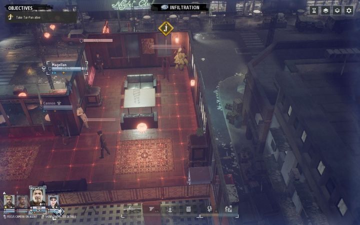 The ladder allows you to go around the entire building - Chapter III | KGB campaign walkthrough in Phantom Doctrine Game - KGB Campaign - Phantom Doctrine Game Guide