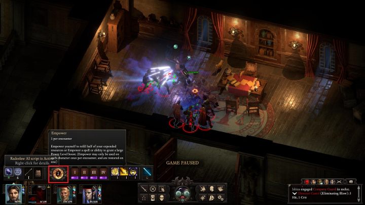 There is also another way of restoring Power Source points - Pillars of Eternity 2: Power Sources of classes - Pillars Of Eternity 2: Basics - Pillars Of Eternity 2 Deadfire Game Guide