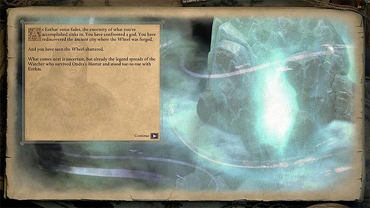 After choosing one of the good endings, you will also see summaries of how you have changed the world - Pillars Of Eternity 2: Main Endings - Walkthrough - Pillars Of Eternity 2: Maps Ukaizo - Pillars Of Eternity 2 Deadfire Game Guide