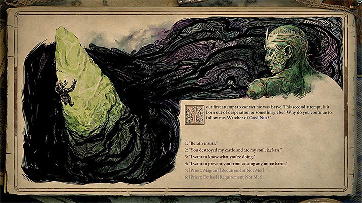 Regardless of the variant you choose, you must ultimately approach the adra column - Pillars Of Eternity 2: A Distant Light - Walkthrough - Pillars Of Eternity 2: Hasongo Island - Pillars Of Eternity 2 Deadfire Game Guide