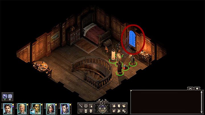 The final, third method is also the best hidden one and concerns attaching a rope on the upper floor of the Dark Cupboard (M15,4) - Pillars Of Eternity 2: Arkemyrs Manor - Map - Pillars Of Eternity 2: Maps Neketaka Island - Pillars Of Eternity 2 Deadfire Game Guide