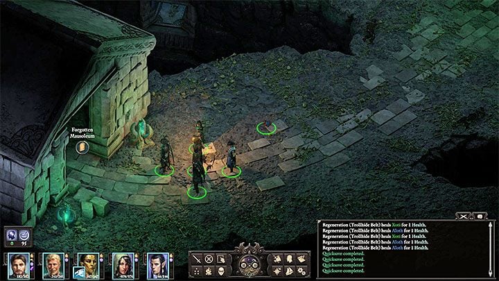 Eulogy to Yseyr - The Gate is located in The Forgotten Mausoleum in the southwest corner of the dungeon (M31,6) - Pillars Of Eternity 2: Eulogy for the Dead - Walkthrough - Pillars Of Eternity 2: Quests Neketaka Island - Pillars Of Eternity 2 Deadfire Game Guide
