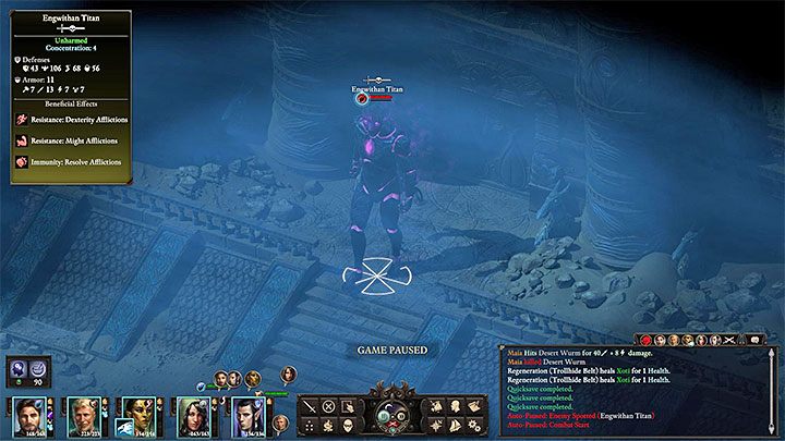 Engwithan Titan (the picture above) - The strongest monster (boss) on the entire Poko Kohara island - Pillars Of Eternity 2: Poko Kohara Ruins - Map - Pillars Of Eternity 2: Maps Poko Kohara Ruins - Pillars Of Eternity 2 Deadfire Game Guide