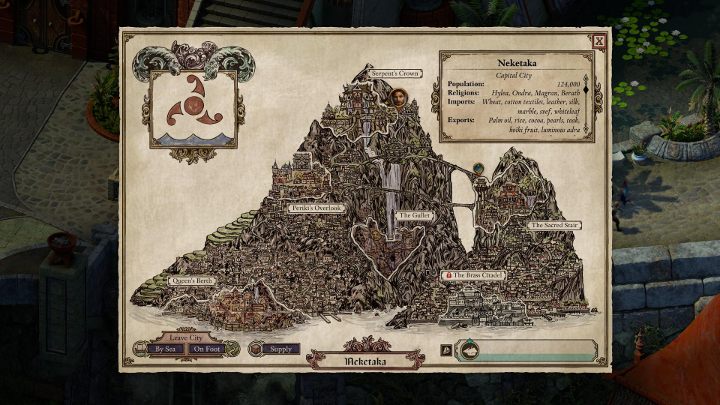 Cities are divided into districts. - Pillars of Eternity 2: Exploration and Environmental Interactions - Pillars Of Eternity 2: Basics - Pillars Of Eternity 2 Deadfire Game Guide