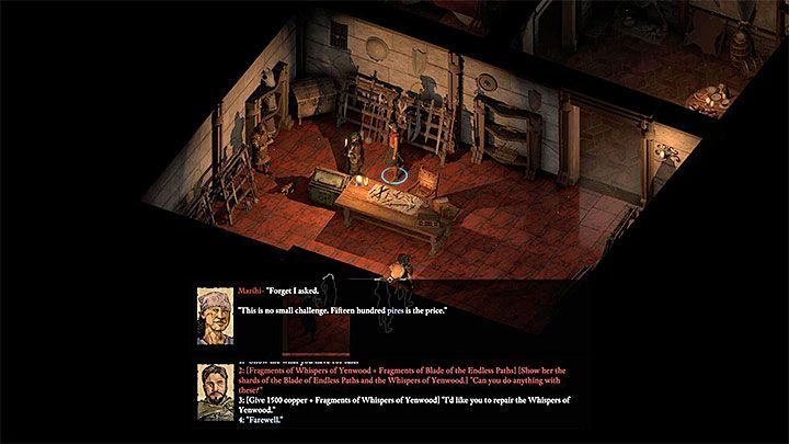 Once you have one of the fragments, you can reach Marihis Metalworks (M15, 7) - Pillars Of Eternity 2: Perikis Overlook - Map - Pillars Of Eternity 2: Maps Neketaka Island - Pillars Of Eternity 2 Deadfire Game Guide