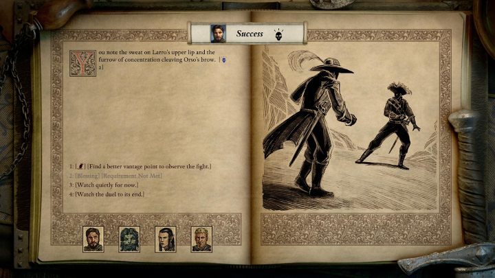 Sometimes, battles are preceded by scripted interactions - you can then influence the outcome of the battle - Pillars of Eternity 2: Combat Guide - Pillars Of Eternity 2: Basics - Pillars Of Eternity 2 Deadfire Game Guide