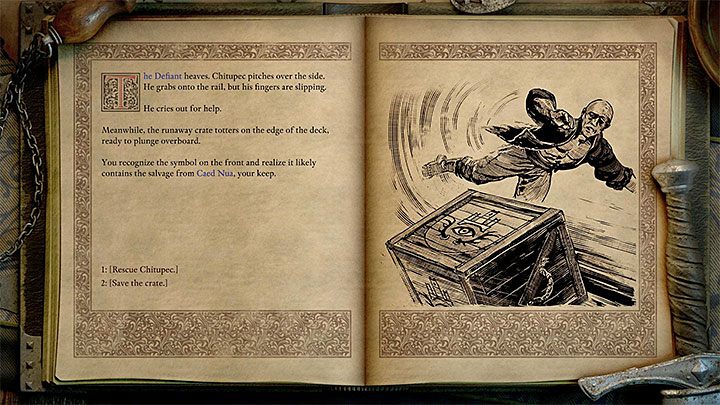 The interactive scene will trigger just after finishing off the last pirate - Pillars Of Eternity 2: Prologue - Walkthrough - Pillars Of Eternity 2: Quests Island Maje - Pillars Of Eternity 2 Deadfire Game Guide