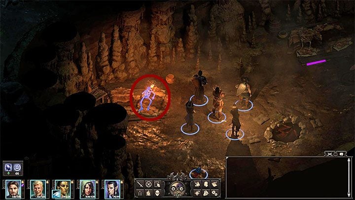 After reaching the Old Hideout, you should examine the skeleton presented in the picture above - Pillars Of Eternity 2: How to get Modwyr, the talking sword? - Pillars Of Eternity 2: FAQ - Pillars Of Eternity 2 Deadfire Game Guide