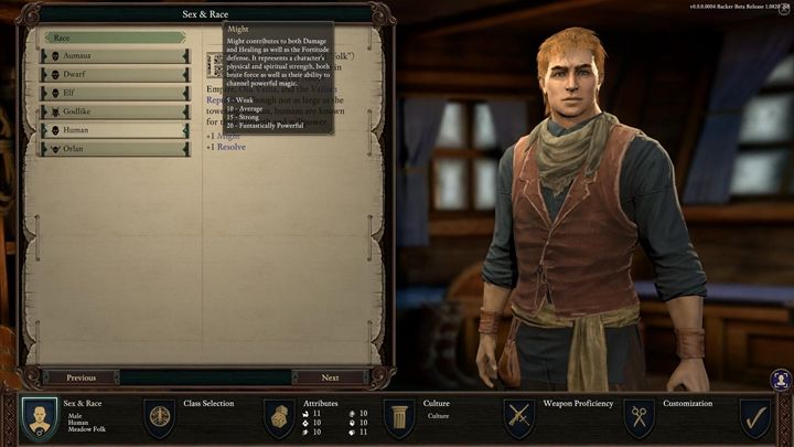 In the game, there are six races available - Pillars Of Eternity 2: Selecting sex and race, creating character - Pillars Of Eternity 2: Character progression - Pillars Of Eternity 2 Deadfire Game Guide