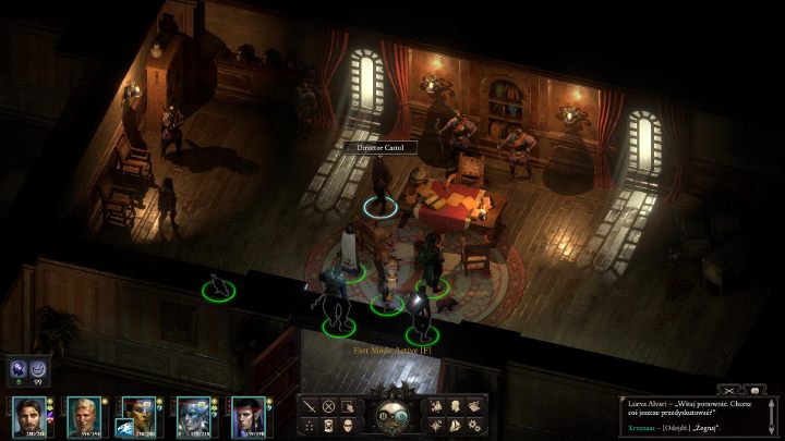 Inform director Castol about the events - Pillars Of Eternity 2: Skipping Ahead - Walkthrough - Pillars Of Eternity 2: Maps Pahowane - Pillars Of Eternity 2 Deadfire Game Guide