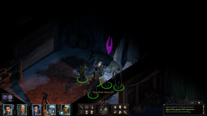 After killing The Messenger you will find that Vatnir disappeared - you have to look for him - Pillars of Eternity 2 Beast of Winter: An Honored Guest - Walkthrough - Beast of Winter: Main Quests - Pillars Of Eternity 2 Deadfire Game Guide