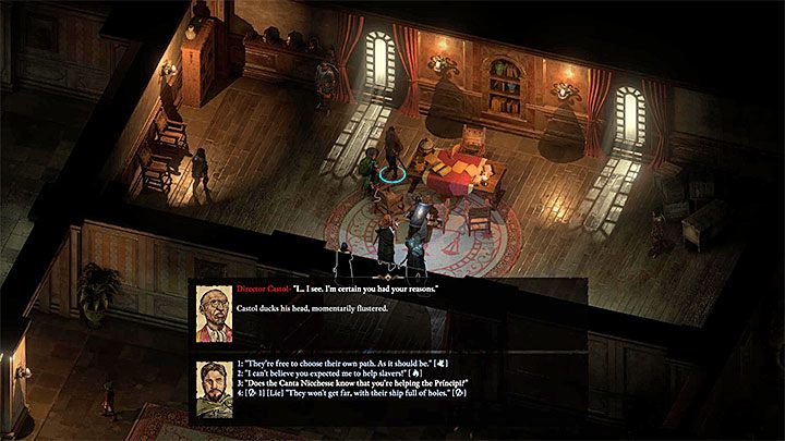 Director Castol this time will send the team to meet Captain Furrante - Pillars Of Eternity 2: Side quests in Neketaka - Walkthrough - Pillars Of Eternity 2: Quests Neketaka Island - Pillars Of Eternity 2 Deadfire Game Guide