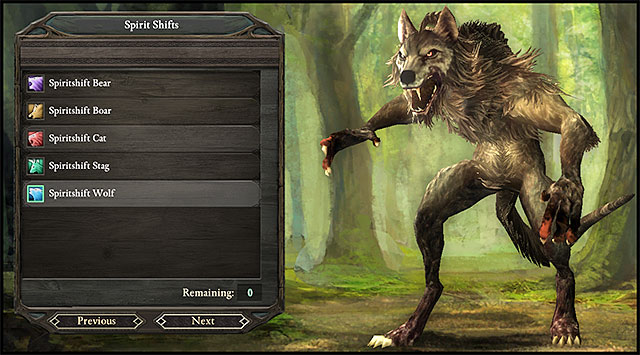 Think about picking an animal form - Druid | Pillars of Eternity Character Classess - Character Classess - Pillars of Eternity Game Guide & Walkthrough