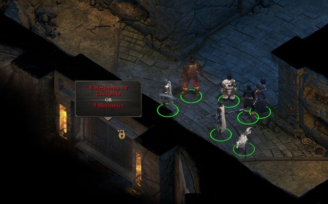 Thanks to high Mechanics, you can avoid crossing the entire temple. - Side quests in Dyrford Village | Pillars of Eternity - Dyrford Village and Crossing - Pillars of Eternity Game Guide & Walkthrough