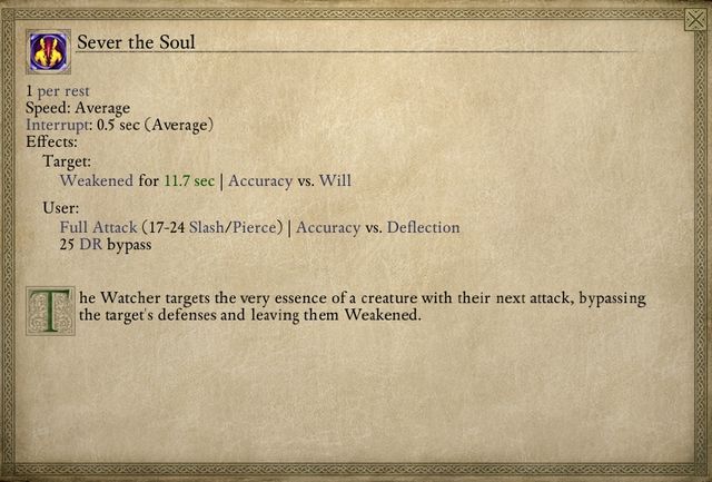 The skill that you obtained is not too powerful, but it may prove useful in some situations. - The Iron Flail - main quest | Pillars of Eternity The White March - Stalwart - Pillars of Eternity Game Guide & Walkthrough
