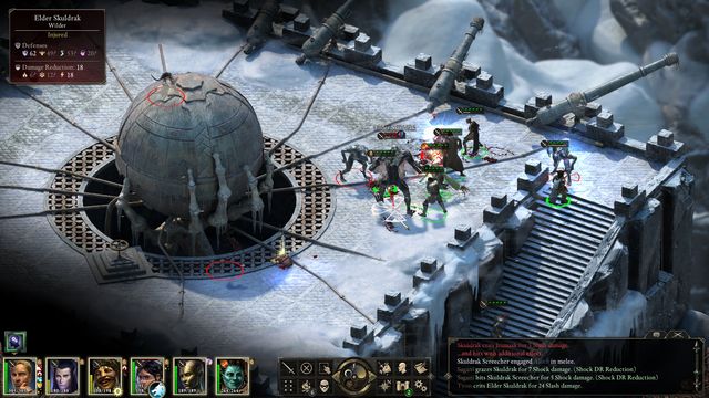 During the fight with the last opponent, try to use terrain formations to your advantage . - Ready the Cannons - side quest | Pillars of Eternity The White March - Stalwart - Pillars of Eternity Game Guide & Walkthrough