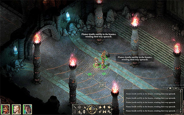 Kindle fires in six different spots - The Ruins of Cilant Lis - Main quest | Pillars of Eternity - Cilant Lis - Pillars of Eternity Game Guide & Walkthrough