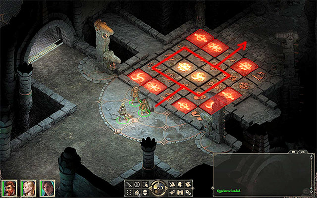 When you start the fire in six locations, return to the corridor with traps (M2,7) - The Ruins of Cilant Lis - Main quest | Pillars of Eternity - Cilant Lis - Pillars of Eternity Game Guide & Walkthrough