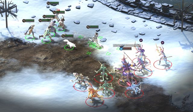 When fighting the Lagufaeth the key is in the proper positioning of your party members. - Remaining side quests in Stalwart Village | Pillars of Eternity The White March - Stalwart - Pillars of Eternity Game Guide & Walkthrough