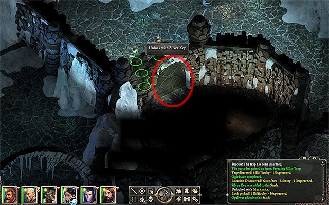 It is easy to miss the entrance to the cell that Alwah is being held in - Side quests in Oldsong | Pillars of Eternity - Twin Elms - Pillars of Eternity Game Guide & Walkthrough