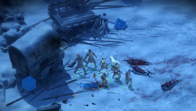 There are a lot of containers surrounding the destroyed caravan - dont forget to search all of them for loot. - Other side quests in Stalwart Village | Pillars of Eternity The White March - Stalwart Village - Pillars of Eternity Game Guide & Walkthrough