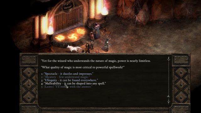 If you dont want to go with the method of trial and error, use the tips above this screen. - Siege of Cragholdt - side quest | Pillars of Eternity The White March Part I - Starting The Adventure - Pillars of Eternity Game Guide & Walkthrough