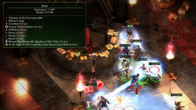 Concelhaut applies a huge amount of negative effects on your team. You should protect your party from that accordingly. - Siege of Cragholdt - side quest | Pillars of Eternity The White March Part I - Starting The Adventure - Pillars of Eternity Game Guide & Walkthrough