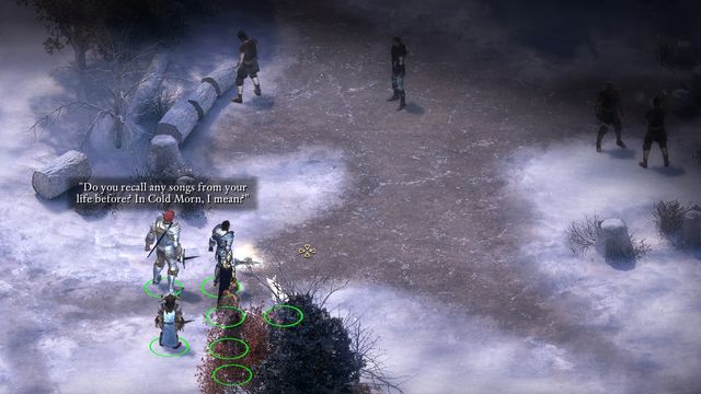 Woodcutters camp will appear only after the conversation with the Devil. - Side Quests in Durgans Battery | Pillars of Eternity The White March - Durgans Battery - Pillars of Eternity Game Guide & Walkthrough