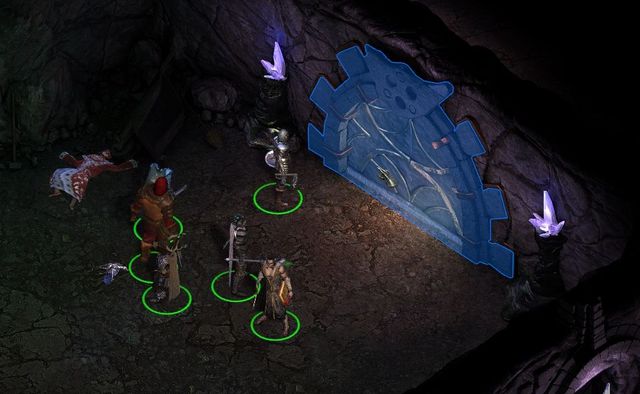 After you have found all three seals, find and click the door. - Side quests in Endless Paths of Od Nua | Pillars of Eternity - Endless Paths of Od Nua - Pillars of Eternity Game Guide & Walkthrough