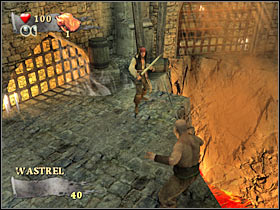 Once the enemy units are gone, you must go back to the prisoners - Mission 1 - part 1 - Mission 1 - Prison Fortress - Pirates of the Caribbean: At Worlds End - Game Guide and Walkthrough