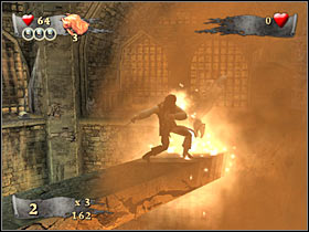 You should be able to spot a third cage here (#1) - Mission 1 - part 1 - Mission 1 - Prison Fortress - Pirates of the Caribbean: At Worlds End - Game Guide and Walkthrough