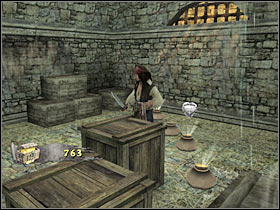 Head on to the previously unexplored corridor - Mission 1 - part 2 - Mission 1 - Prison Fortress - Pirates of the Caribbean: At Worlds End - Game Guide and Walkthrough