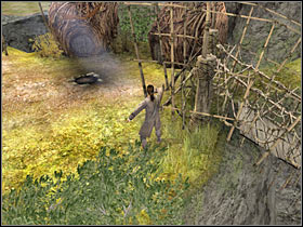 Before you decide to use the second large bridge, there are a few other things that you're going to have to take care of - Mission 2 - part 1 - Mission 2 - Isla de Pelegostos - Pirates of the Caribbean: At Worlds End - Game Guide and Walkthrough