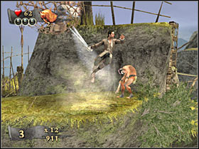 Once you're close enough to the central part of the bridge, a new cut-scene should be displayed on your screen (#1) - Mission 2 - part 1 - Mission 2 - Isla de Pelegostos - Pirates of the Caribbean: At Worlds End - Game Guide and Walkthrough