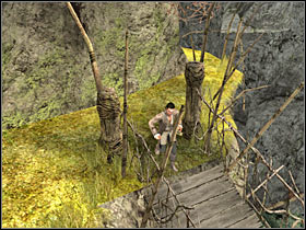 Once you've safely reach a new platform, you will have to deal with a new enemy unit - Mission 2 - part 2 - Mission 2 - Isla de Pelegostos - Pirates of the Caribbean: At Worlds End - Game Guide and Walkthrough