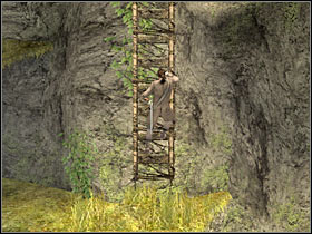 Once you're at the top, you will have to deal with a single enemy unit (#1) - Mission 2 - part 2 - Mission 2 - Isla de Pelegostos - Pirates of the Caribbean: At Worlds End - Game Guide and Walkthrough