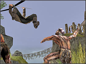 Head on to your right - Mission 2 - part 2 - Mission 2 - Isla de Pelegostos - Pirates of the Caribbean: At Worlds End - Game Guide and Walkthrough