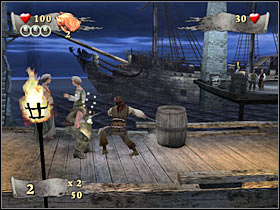 4 - Mission 5 - part 1 - Mission 5 - Tortuga - Pirates of the Caribbean: At Worlds End - Game Guide and Walkthrough