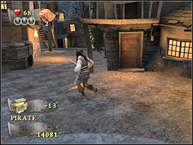 You will encounter your next miniboss very soon - Mission 5 - part 3 - Mission 5 - Tortuga - Pirates of the Caribbean: At Worlds End - Game Guide and Walkthrough