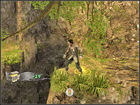 You will find yourself near a large clearing - Mission 6 - part 1 - Mission 6 - Isla Cruces - Pirates of the Caribbean: At Worlds End - Game Guide and Walkthrough