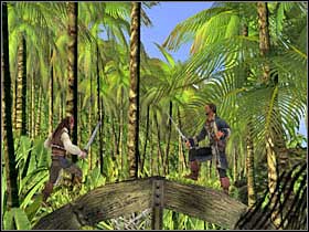 You won't have to change anything in your approach (#1), so you should continue performing faster attacks, however you may also consider trying a few stronger hits, because there's a chance that the boss won't block these moves - Mission 6 - part 3 - Mission 6 - Isla Cruces - Pirates of the Caribbean: At Worlds End - Game Guide and Walkthrough