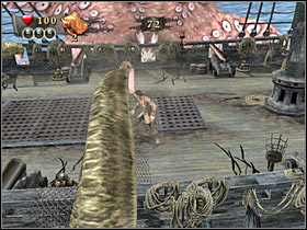 DON'T attack the tentacles unless they're after one of the crew members - Mission 7 - part 1 - Mission 7 - Pearl Vs Kraken - Pirates of the Caribbean: At Worlds End - Game Guide and Walkthrough