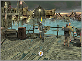 Keep moving towards the left edge of the screen (#1) - Mission 8 - part 1 - Mission 8 - Singapore - Pirates of the Caribbean: At Worlds End - Game Guide and Walkthrough