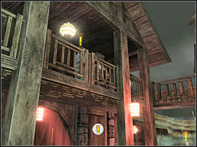 Before you decide to enter the bathhouse, you should consider talking to one of the natives (#1) - Mission 8 - part 1 - Mission 8 - Singapore - Pirates of the Caribbean: At Worlds End - Game Guide and Walkthrough