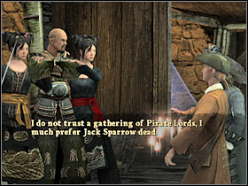 You will have to deal with a very large group of enemy units (#1) - Mission 8 - part 2 - Mission 8 - Singapore - Pirates of the Caribbean: At Worlds End - Game Guide and Walkthrough