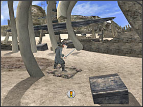 Keep heading towards the right edge of the screen - Mission 9 - part 1 - Mission 9 - Davy Jones' Locker - Pirates of the Caribbean: At Worlds End - Game Guide and Walkthrough