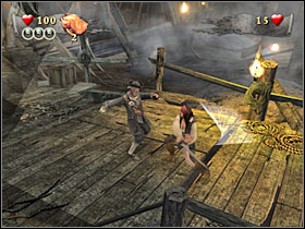 Destroy a single crate and enter this small building - Mission 11 - part 1 - Mission 11 - Shipwreck City - Pirates of the Caribbean: At Worlds End - Game Guide and Walkthrough