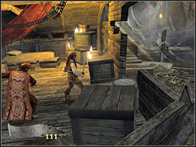 Start moving towards the right edge of the screen - Mission 11 - part 1 - Mission 11 - Shipwreck City - Pirates of the Caribbean: At Worlds End - Game Guide and Walkthrough