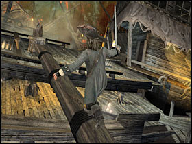 You are going to be attacked by several groups of elite mercenaries - Mission 11 - part 4 - Mission 11 - Shipwreck City - Pirates of the Caribbean: At Worlds End - Game Guide and Walkthrough