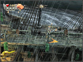 Some new allied units are fighting the monsters here, however you may ignore them - Final mission - part 1 - FINAL MISSION - Maelstrom - Pirates of the Caribbean: At Worlds End - Game Guide and Walkthrough